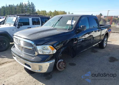 2019 Ram 1500 Classic Big Horn 4X4 6'4 Box z USA, uszkodzony, nr VIN 1C6RR7TT5KS658729